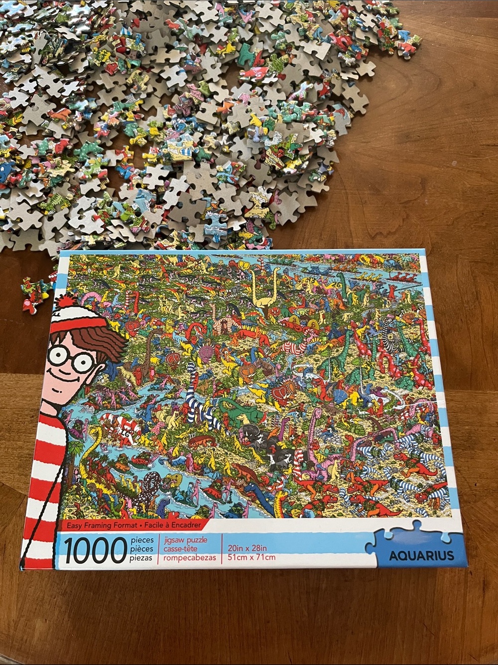 Where's Waldo? 1000-Piece Aquarius Jigsaw Puzzle - Colorful Multicolor
